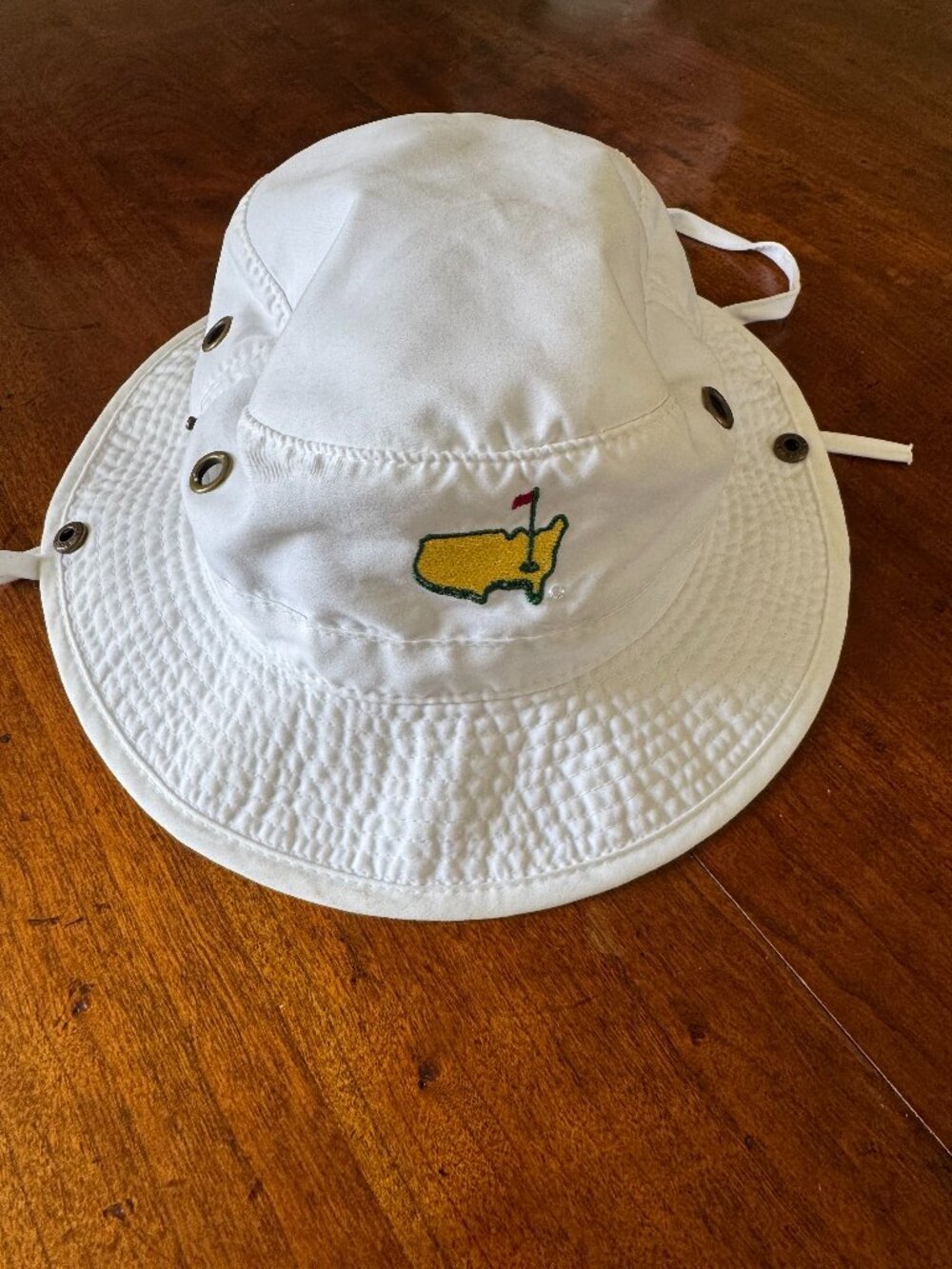 Masters Augusta National Kids White Bucket Hat 4-6X